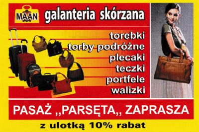 Partner: GALANTERIA SKÓRZANA, Adres: Kołobrzeg, Łopuskiego 27